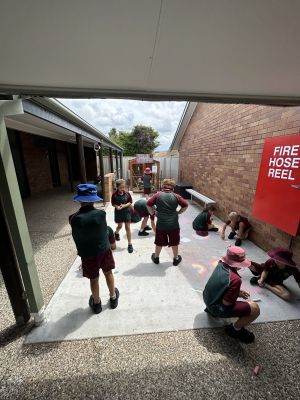 Year 3 LOVES the chalk. Thanks Mr McTaggart!